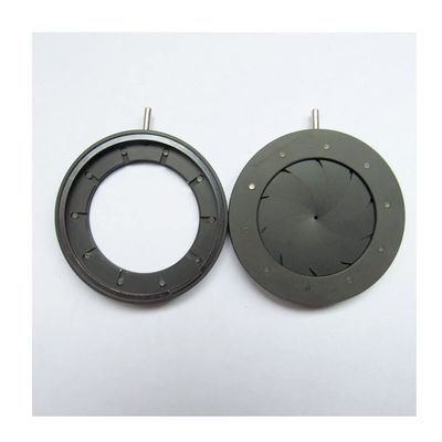 ZTBH Microscope Accessories Kit 1 PC 1-29mm Aperture Mechanical Iris Camera Microscope Optical Module, Adjustable Iris Diaphragm Microscope Slides