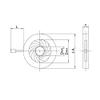 ZTBH Microscope Accessories Kit 1 PC 1-29mm Aperture Mechanical Iris Camera Microscope Optical Module, Adjustable Iris Diaphragm Microscope Slides view 2