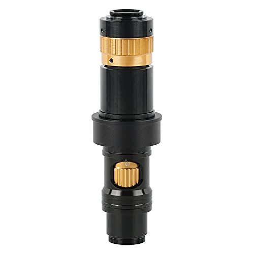 Microscope Accessories 2021 200X Big Depth of Field Continuous Zoom Variable Video Microscope Camera C Mount Lens for LCD LED Inspection Measurement
