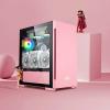BBNB Gaming Case, Mid - Tower PC Gaming Case M-ATX/ITX - Front I/O USB 3.0 Port - Tempered Glass Side Panell - 6 Fan Position -Color Fan (Size : 3fans) view 2