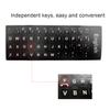 2 PCS/Pack Universal English Matte Keyboard Alphabet Stickers, Black Background and White Large Lettering Replacement Stickers for PC Computer Laptop Desktop Keyboard Stickers - English view 4