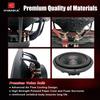 H YANKA BSF-10-4 10 Inch Subwoofer - 1000W MAX Power 10 Inch, Black Aluminum Basket, 2.5 Dual Voice Coil 4 Ohm Impedance 10 Subwoofer for Cars view 3