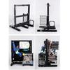 ATX MATX Motherboard Test Bench Open Chassis Rack Vertical Test Frame ATX Computer Open Air Case Water Cooling Fan Chassic for PC Motherboard Case view 4