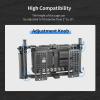Nitze Universal Directors Monitor Cage with Two Cheese Plates, Carbon Fiber Handles and Rods for Any Monitor up to 10" - JSQ-003 view 3