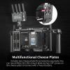 Nitze Universal Directors Monitor Cage with Two Cheese Plates, Carbon Fiber Handles and Rods for Any Monitor up to 10" - JSQ-003 view 4