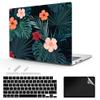TeDaWen for MacBook Pro 16-inch Protective case 2021 model-A2485 M1 Pro/M1 Max chip and Touch ID, with Keyboard Cover, Plastic Hard Shell Protective Cover, Plant-3 view 1