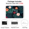 TeDaWen for MacBook Pro 16-inch Protective case 2021 model-A2485 M1 Pro/M1 Max chip and Touch ID, with Keyboard Cover, Plastic Hard Shell Protective Cover, Plant-3 view 4