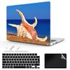 TeDaWen for MacBook Pro 16-inch Protective case 2021 model-A2485 M1 Pro/M1 Max chip and Touch ID, with Keyboard Cover, Plastic Hard Shell Protective Cover, Beach scenery-13 view 1