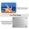 TeDaWen for MacBook Pro 16-inch Protective case 2021 model-A2485 M1 Pro/M1 Max chip and Touch ID, with Keyboard Cover, Plastic Hard Shell Protective Cover, Beach scenery-13 view 2