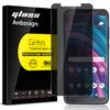 Anbzsign [2 Pack BLU View 3 (2021) Privacy Screen Protector, Anti-Spy 9H Hardness Tempered Glass. view 1