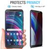 Anbzsign [2 Pack BLU View 3 (2021) Privacy Screen Protector, Anti-Spy 9H Hardness Tempered Glass. view 2