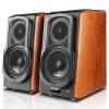 Edifier S1000W WiFi Audiophile Active Bookshelf 2.0 Speakers, 120W RMS Wireless HiFi Bluetooth Sound System Works with Alexa, Optical/RCA x 2 Coaxial, Supports AirPlay 2, Spotify Tidal Connect- Pair view 2