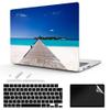 TeDaWen for MacBook Pro 16-inch Protective case 2021 model-A2485 M1 Pro/M1 Max chip and Touch ID, with Keyboard Cover, Plastic Hard Shell Protective Cover, Beach Scenery-1 view 1