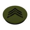 ARMY SERGEANT STRIPES SARGE RANK INSIGNIA PopSockets Adhesive PopGrip view 2
