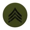 ARMY SERGEANT STRIPES SARGE RANK INSIGNIA PopSockets Adhesive PopGrip view 3