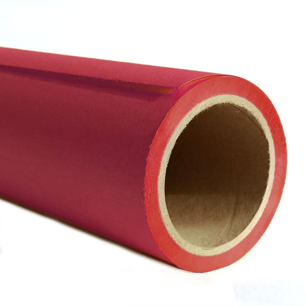 Phsureo Scarlet Photo Backdrop Paper, 53" x16' (1.35m x5m) Professional Non-Reflective Background for Studio Photography, Product Shooting, Portrait & Video Recording