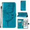 Asdsinfor Compatible with iPod Touch 7/ iPod Touch 6/iPod Touch 5 Wallet Case,with Credit Card Holder, for Women & Men,with Stand PU Leather Magnetic Closure Case for iPod Touch 7 Butterfly Blue YB view 2