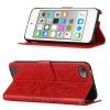 Asdsinfor iPod Touch 7/ iPod Touch 6/iPod Touch 5 Wallet Case,with Credit Card Holder, for Women & Men,with Stand PU Leather Magnetic Closure Case for iPod Touch 7 Butterfly Red YB view 4