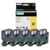 5Pack 3/4'' Heat Shrink Tube Labels + 5Pack 1/2'' Permanent Vinyl Label Tape Compatible with Dymo Rhino 4200 5200 6000 Label Makers view 3