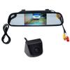 4.3" Rear View Kit Mirror Monitor + Waterproof Reverse Car HD CCD Rearview Camera (Black) view 1