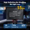 Desview TP150 teleprompter 15 inch High Display Mirror Aluminum Alloy Teleprompter with Remote Control Compatible with ipad DSLR Camcorders Easy Assembly with Carry Case for Video Making view 4