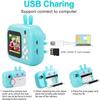 NCRD Camera for Kids Camera for Girls 24MP Kids Digital Camera, 2.4" Screen Toddler Camera Kids Selfie Video Camera Children Toy Camera for Kids (Color : Blue) view 3