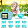 NCRD Camera for Kids Camera for Girls 24MP Kids Digital Camera, 2.4" Screen Toddler Camera Kids Selfie Video Camera Children Toy Camera for Kids (Color : Blue) view 4
