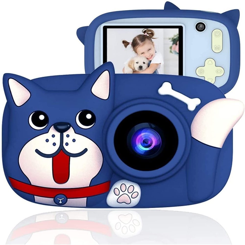 NCRD Kids Camera Toys for Boys,Children Digital Video Camcorder Camera with Soft Silicone Cover, Best Christmas Birthday Festival Gift for Kids