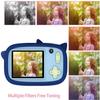 NCRD Kids Camera Toys for Boys,Children Digital Video Camcorder Camera with Soft Silicone Cover, Best Christmas Birthday Festival Gift for Kids view 4