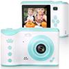 NCRD Kids Selfie Camera, Christmas Birthday Gifts for Boys, HD Digital Video Cameras, Portable Toy for Boy with 32GB SD Card (Color : Blue) view 1