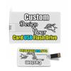 Custom Credit Card USB Flash Drive for Personal Company with Logo/Text/Photo, Personalized Gifts, Customizable USB Flash Disk 1GB 90PCS view 1