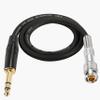 MEIRIYFA 6.35mm BNC Audio Cable, BNC to 1/4 TRS Bidirectional Extension Cord for CCTV DVR Camera Antenna Radio (0.5M) view 2