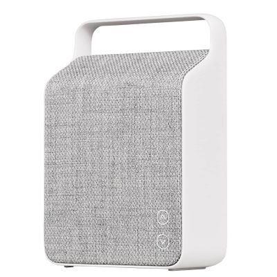 Vifa Oslo Bluetooth Speaker, Portable Wireless Speakers, Compact Rechargeable, Hi-Fi Audio, Xmas Gift, Deep Bass Speaker for Camping Travel, Outdoor Party (Pebble Grey)