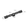 SZRIG Double End Shoe Mount Support Rail with 1/4" & 3/8" Thread Holes for Photo Studio view 2