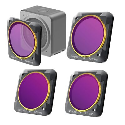 Action 2 Filters Set for DJI Osmo Action 2 Camera Accessories ND UV CPL MCUV ND-PL Diving Magnetic Lens Filter Kit (ND4/PL+ND8/PL+ND16/PL+ND32/PL)