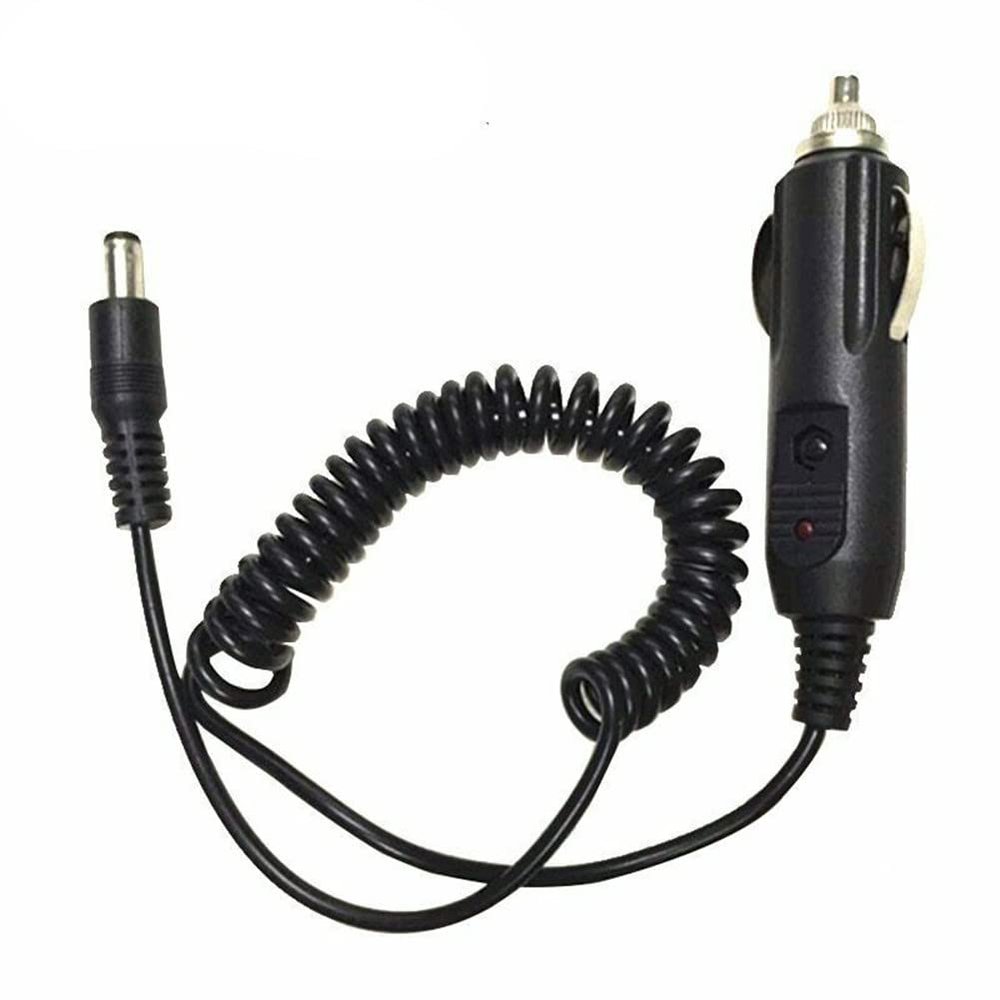 12V DC Walkie Talkie Car Lighter Slot Charger Cable for BaoFeng
