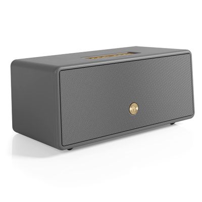 Audio Pro DRUMFIRE D-2 MKII Wireless Speaker | High Fidelity, Multiroom Bluetooth Speaker w/RCA & WiFi Input (2.4 & 5GHz) | Built-in Chromecast, AirPlay2 & Spotify Connect Compatible | Grey