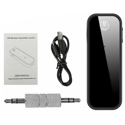 2in1 Audio Adapter 3.5mm Aux Car Bluetooth 5.0 Transmitter Receiver USB Wireless
