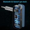 2in1 Audio Adapter 3.5mm Aux Car Bluetooth 5.0 Transmitter Receiver USB Wireless view 4