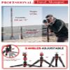IFOOTAGE Camera Monopod Cobra 3 A180F, 71" Aluminum Professional Video Monopod with Tripod Base, Max Load 10KG view 3