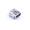 10 Pcs Plug-in Mini-USB USB Connector Plug-in Mini-B UM-M5DD-W-2 view 1