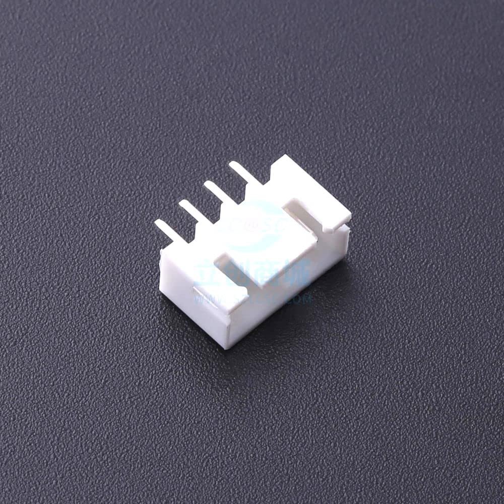 100 Pcs 4P 2.5mm Wire-to-Board/Wire-to-Wire Connector Plug-in, P =2.5mm XH-4A