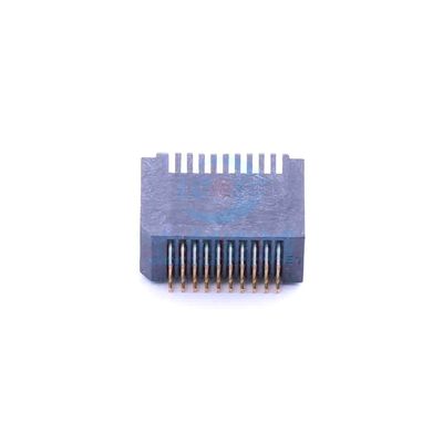 2 Pcs SFP 0.8mm P Number: 20 Gold-Plated Gold Finger Connector SMD SFP 0.8mm 1367073-1