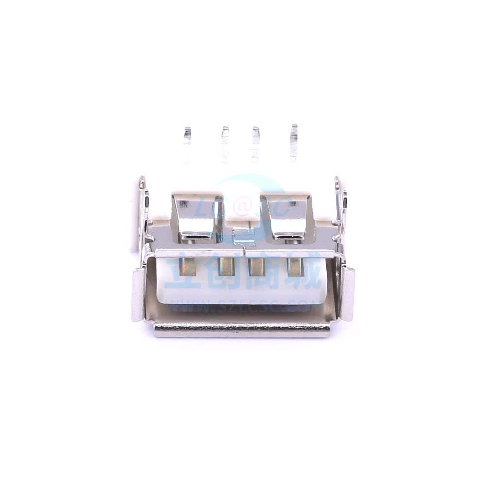 10 Pcs AF10.6D Front Two feet with Side Bullet Copper Shell P BT White Glue 6.2DIP USB Connector Plug-in TyP eA 912-112A1011D10100