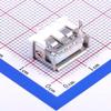10 Pcs AF10.6D Front Two feet with Side Bullet Copper Shell P BT White Glue 6.2DIP USB Connector Plug-in TyP eA 912-112A1011D10100 view 3