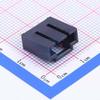 10 Pcs 2.54 Pitch 4P Dupont Lock/Straight pin Wire-to-Board/Wire-to-Wire Connector P=2.54mm-Dupont 2.54-4AS view 2