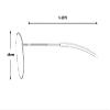 boll Radiant Blue Rose Matte  Brown Pink Polarized view 4
