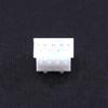 10 Pcs P HD2*4P 2.0mm Crimp Terminal housing, P =2.0mm P HD 0.079" 2.00mm P HDR-08VS view 1