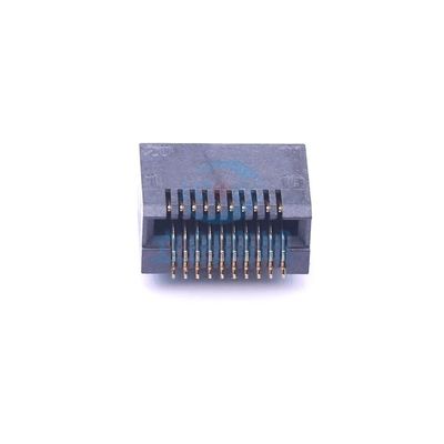 2 Pcs SFP 0.8mm P Number: 20 Fully Gold-Plated 15U Gold Finger Connector SMD SFP 0.8mm KSP 20LG154