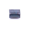 2 Pcs SFP 0.8mm P Number: 20 Fully Gold-Plated 15U Gold Finger Connector SMD SFP 0.8mm KSP 20LG154 view 1